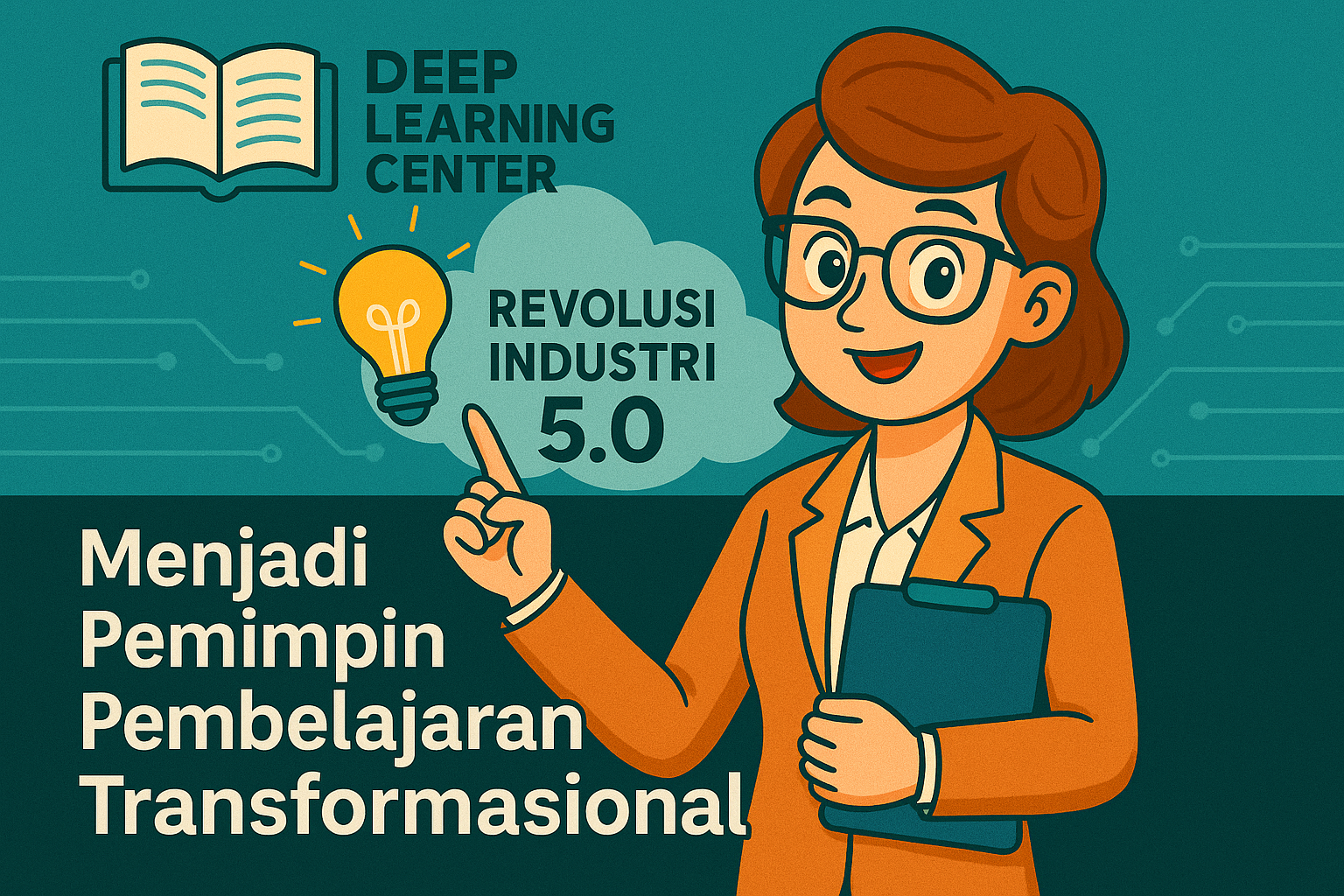 Menjadi Pemimpin Pembelajaran Transformasional di Era Revolusi Industri 5.0