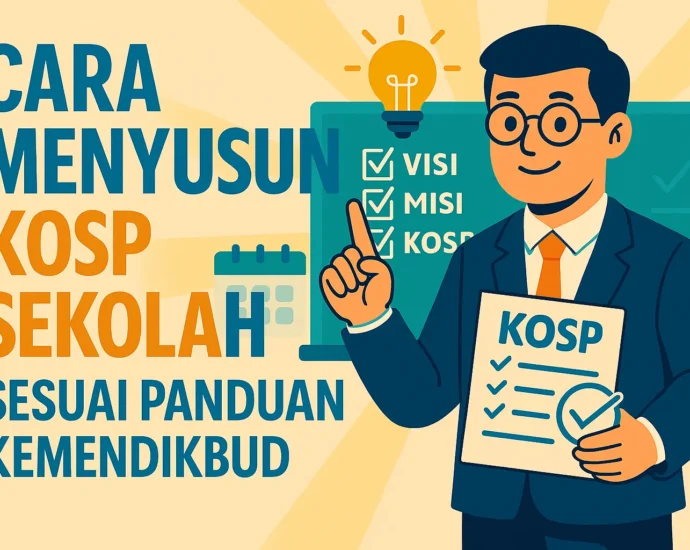 Cara Menyusun KOSP Sekolah Sesuai Panduan Kemendikbud