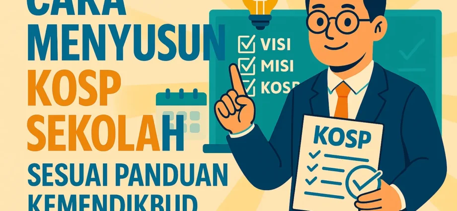 Cara Menyusun KOSP Sekolah Sesuai Panduan Kemendikbud