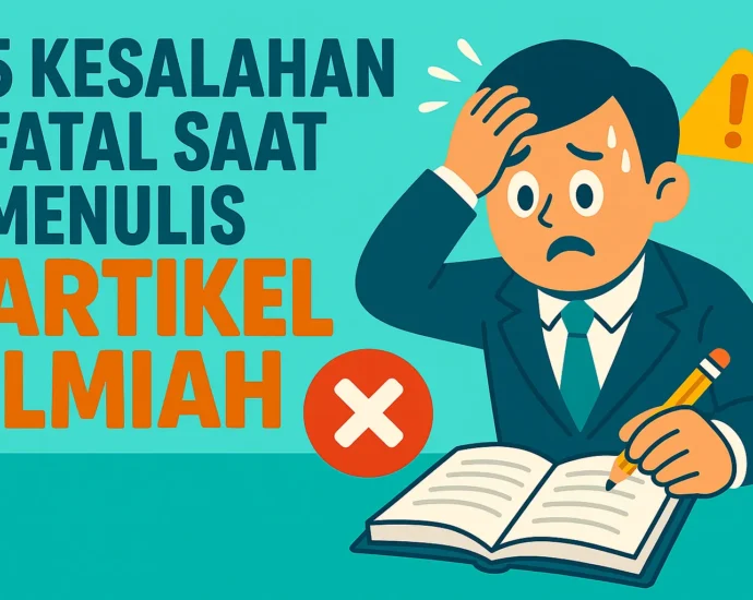 5 Kesalahan Fatal Saat Menulis Artikel Ilmiah