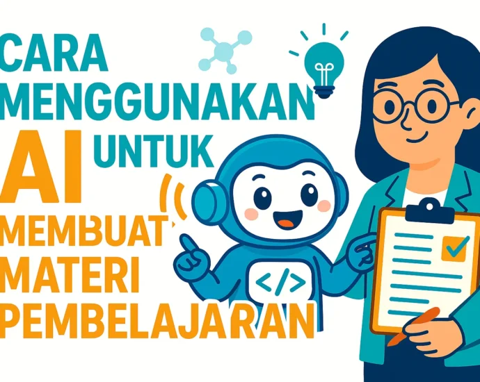 Cara Menggunakan AI untuk Membuat Materi Pembelajaran