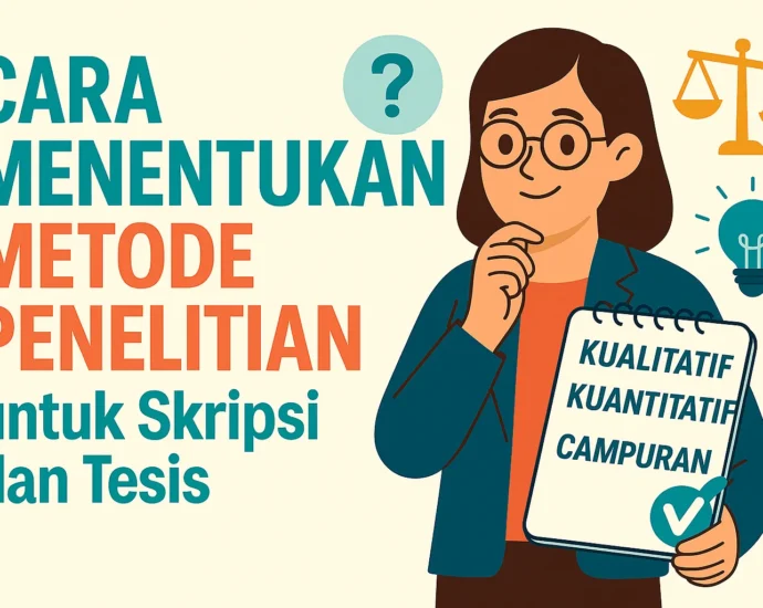 metode penelitian skripsi tesis