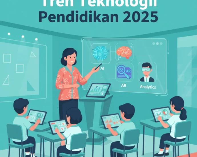 Tren Teknologi Pendidikan 2025 yang Wajib Dipahami Guru