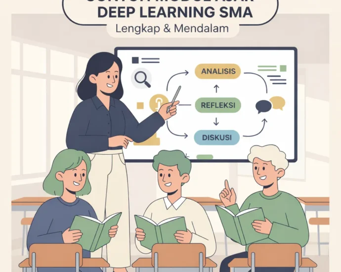 contoh modul ajar deep learning SMA
