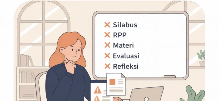 kesalahan umum guru