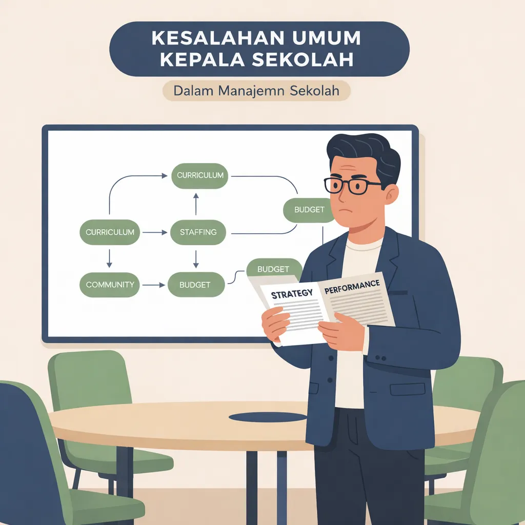 kesalahan umum kepala sekolah dalam manajemen sekolah