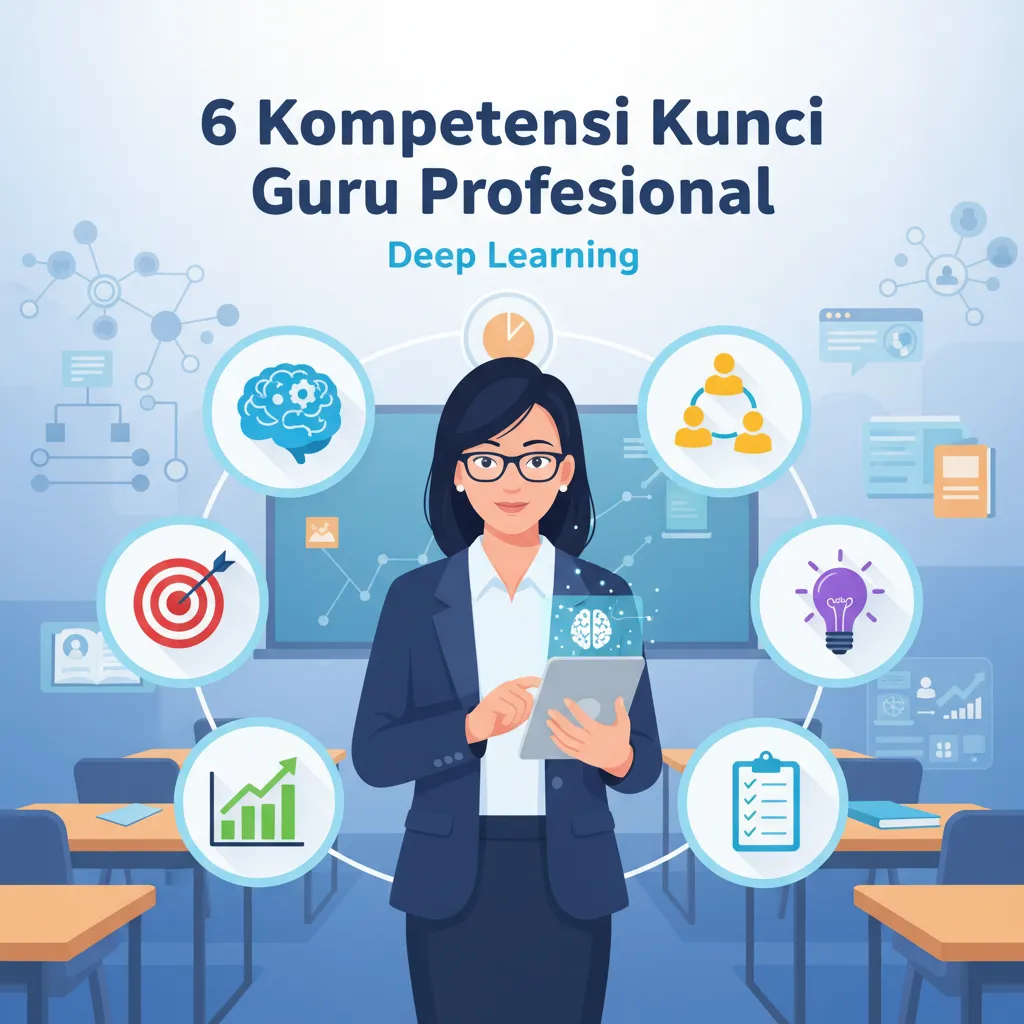 6 Kompetensi Kunci Guru Profesional dalam Penerapan Pembelajaran Deep Learning