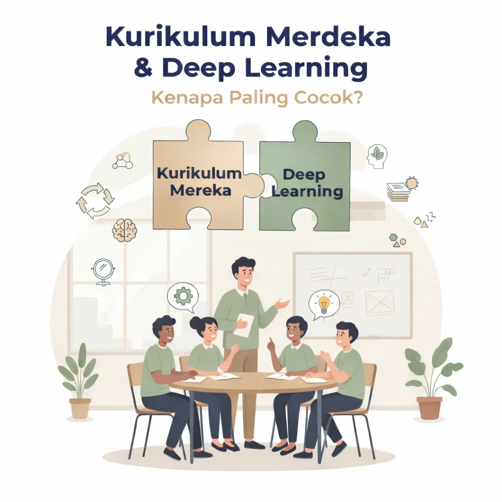 Mengapa Kurikulum Merdeka Sangat Cocok Menggunakan Metode Deep Learning?