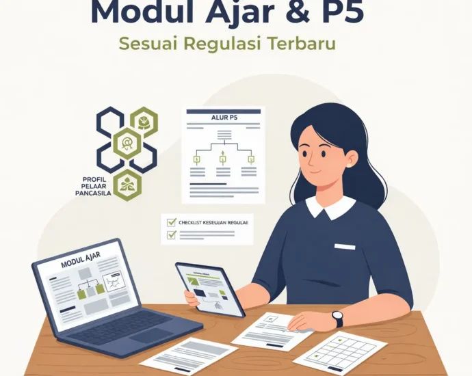 Panduan Merancang Modul Ajar dan P5 Sesuai Regulasi Terbaru