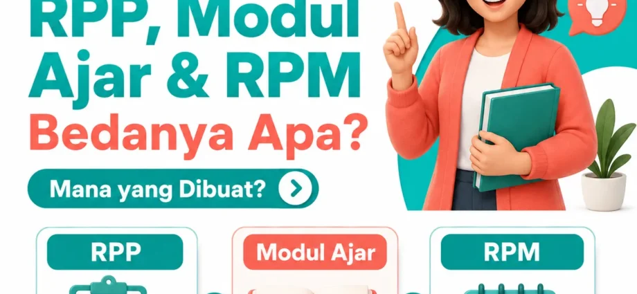 beda rpp dan modul ajar