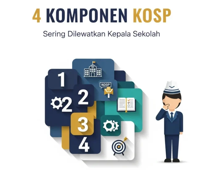4 Komponen KOSP yang Sering Dilewatkan Kepala Sekolah