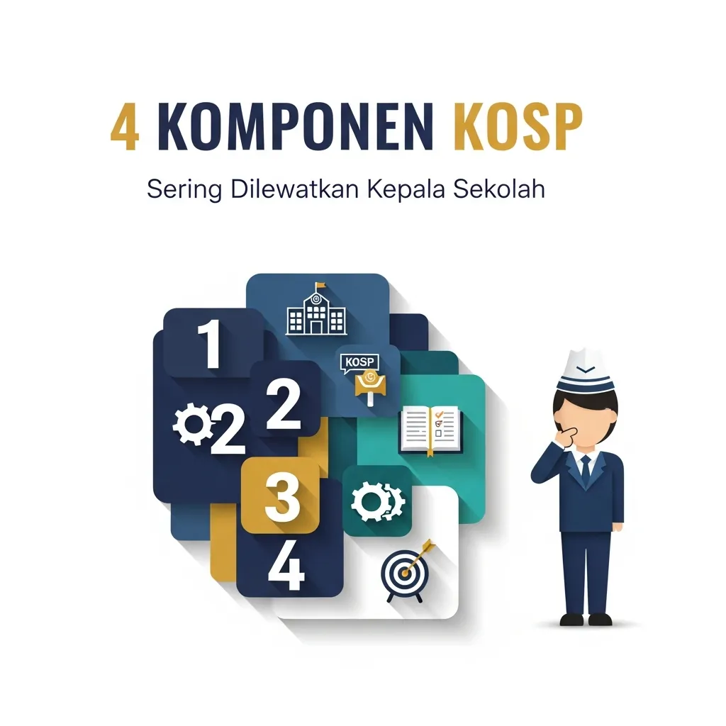 4 Komponen KOSP yang Sering Dilewatkan Kepala Sekolah
