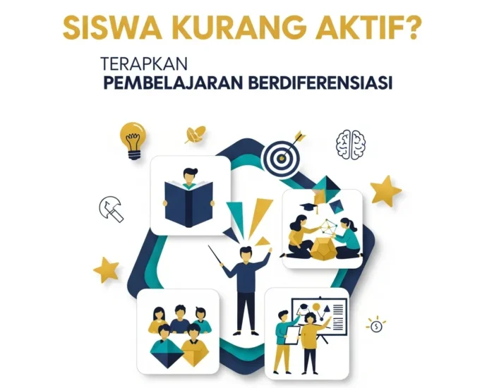 Siswa Kurang Aktif Terapkan Pembelajaran Berdiferensiasi