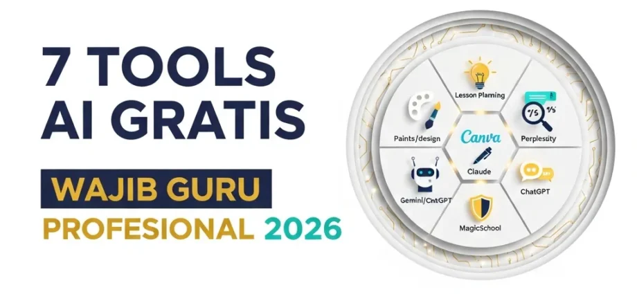 7 Tools AI Gratis yang Wajib Dikuasai Guru Profesional di Tahun 2026