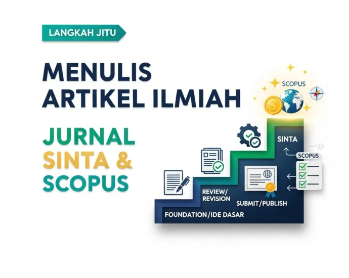 Langkah Jitu Menulis Artikel Ilmiah Jurnal SINTA & Scopus