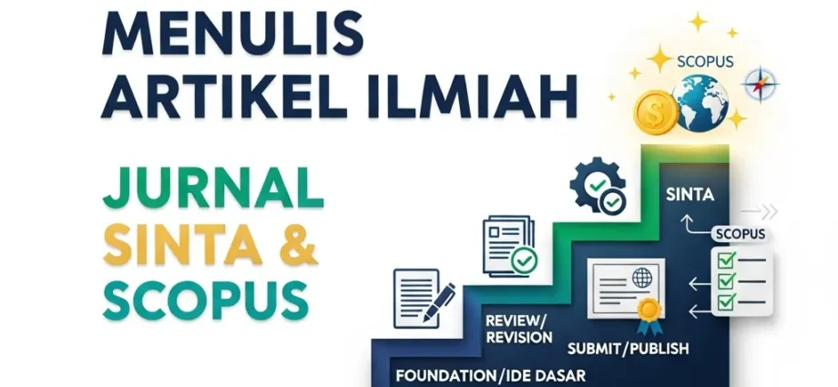 Langkah Jitu Menulis Artikel Ilmiah Jurnal SINTA & Scopus