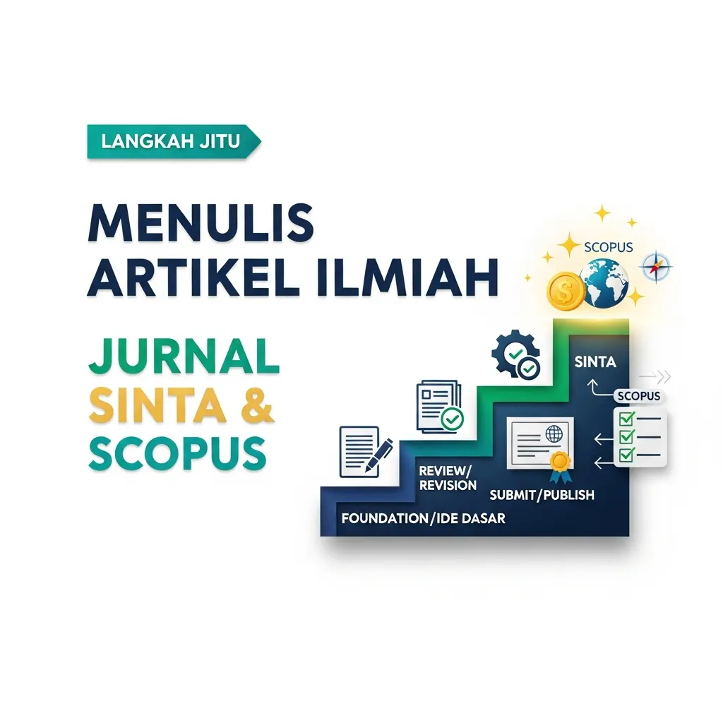 Langkah Jitu Menulis Artikel Ilmiah Jurnal SINTA & Scopus
