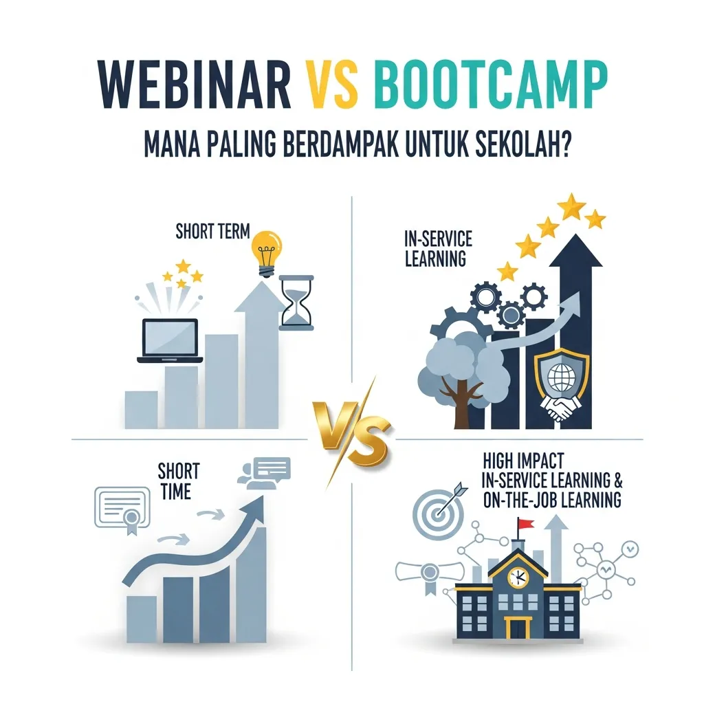 Webinar vs Bootcamp Pelatihan Guru: Mana yang Terbaik?