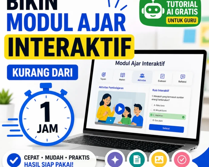 Bikin Modul Ajar Interaktif