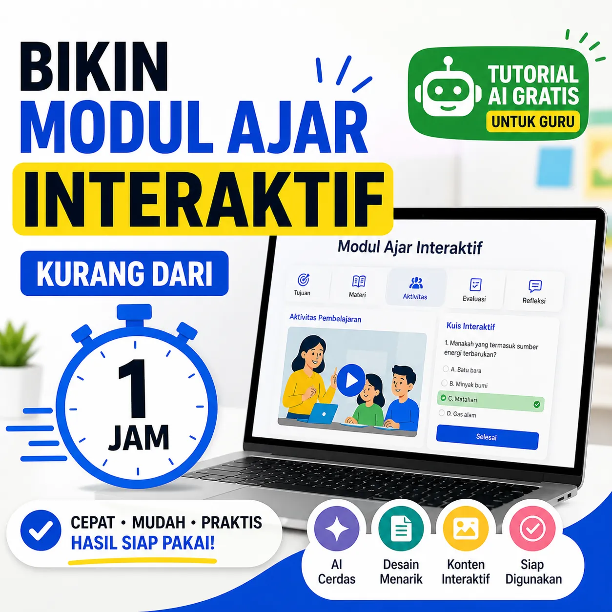 Bikin Modul Ajar Interaktif