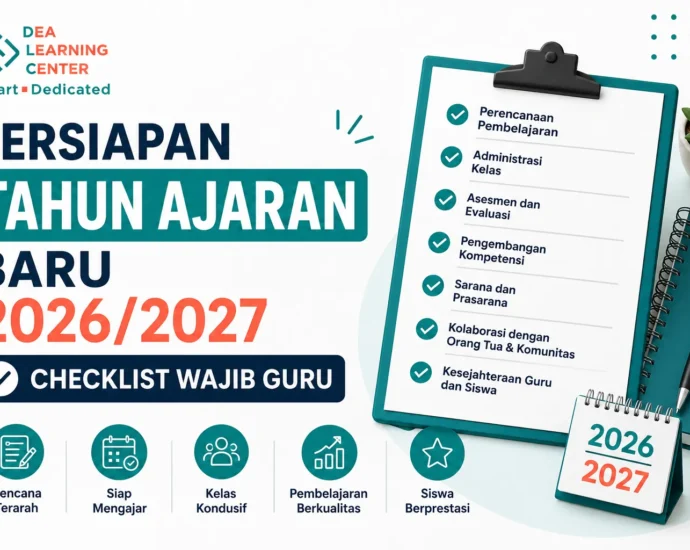 Persiapan Tahun Ajaran Baru 2026/2027 Checklist Wajib Guru