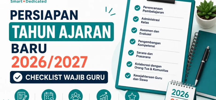 Persiapan Tahun Ajaran Baru 2026/2027 Checklist Wajib Guru