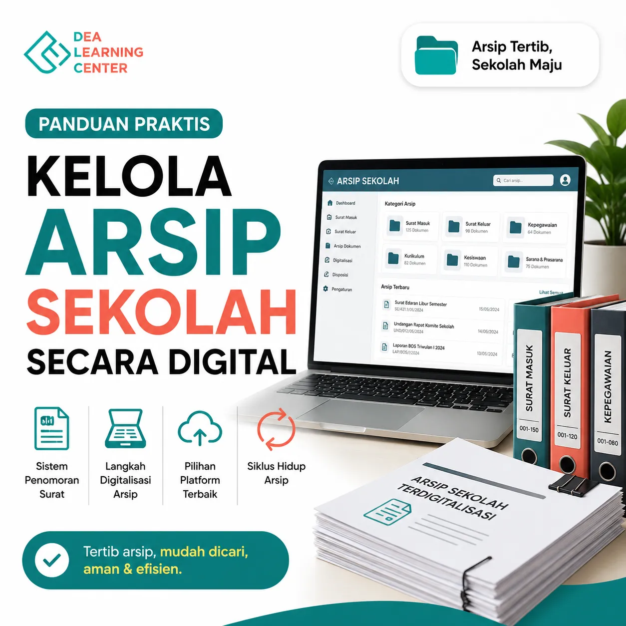 Cara Mengelola Arsip Sekolah Secara Digital