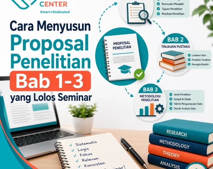 Cara Menyusun Proposal Penelitian Bab 1-3 yang Lolos Seminar