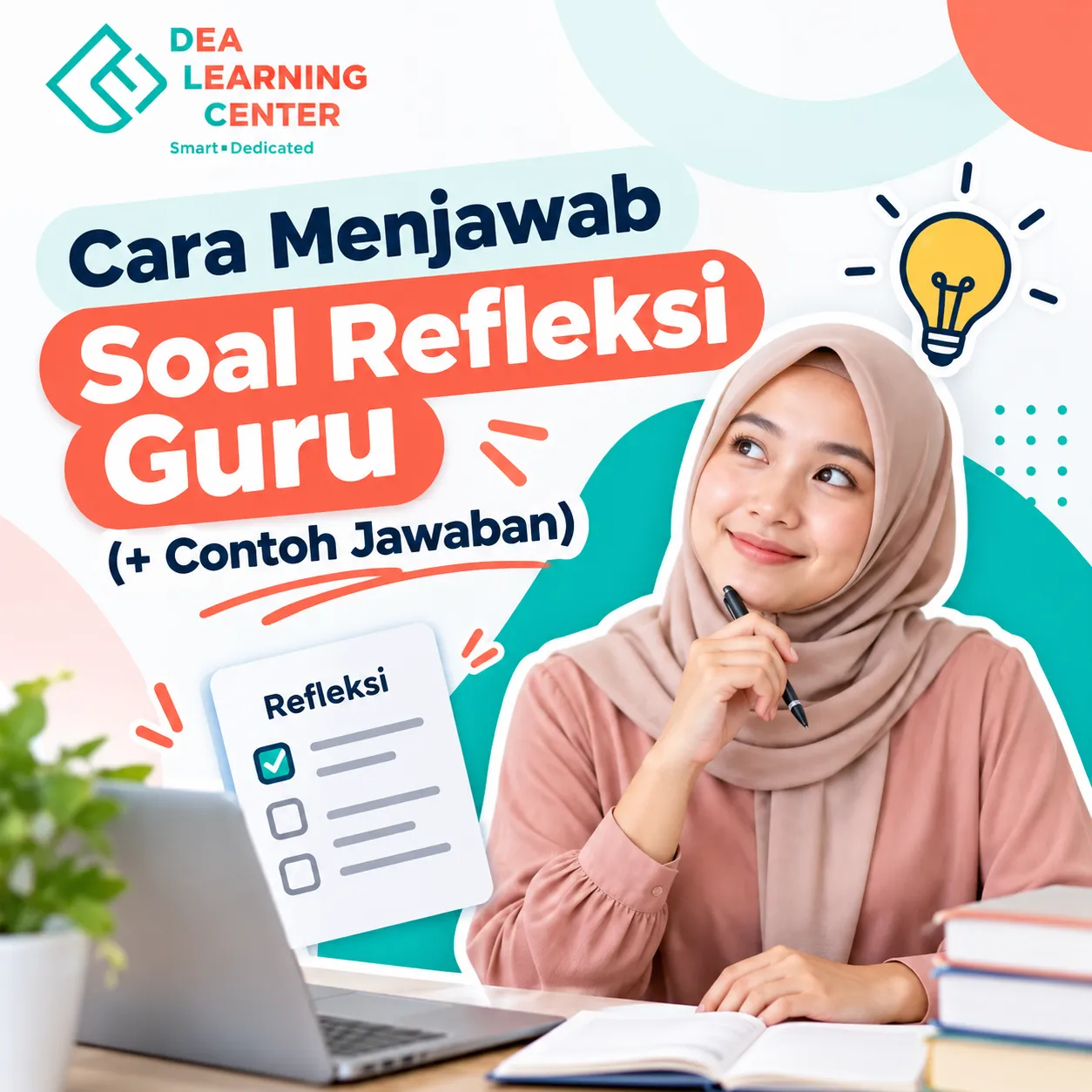 cara menjawab refleksi guru